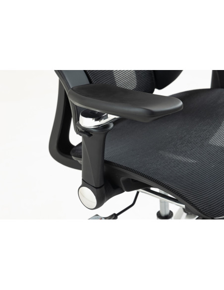Ergonomiczny Fotel Biurowy Activejet Yk848 Czarny