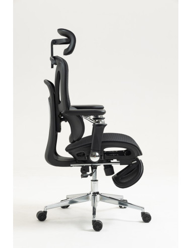 Ergonomiczny Fotel Biurowy Activejet Yk848 Czarny