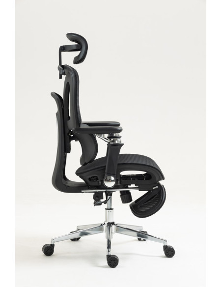 Ergonomiczny Fotel Biurowy Activejet Yk848 Czarny