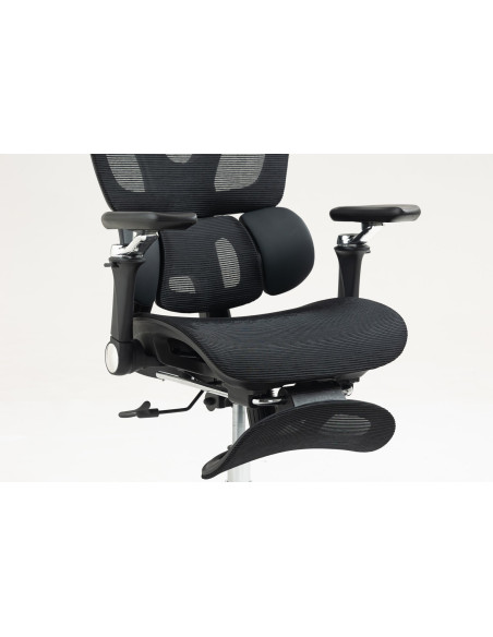 Ergonomiczny Fotel Biurowy Activejet Yk848 Czarny