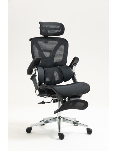 Ergonomiczny Fotel Biurowy Activejet Yk848 Czarny