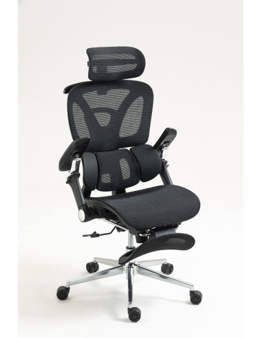 Ergonomiczny Fotel Biurowy Activejet Yk848 Czarny