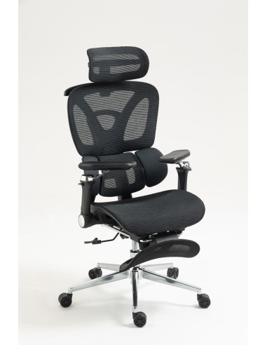 Ergonomiczny Fotel Biurowy Activejet Yk848 Czarny