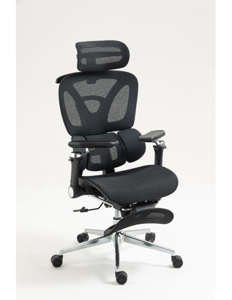 Ergonomiczny Fotel Biurowy Activejet Yk848 Czarny