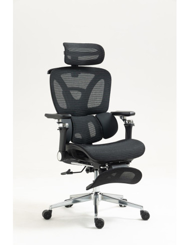 Ergonomiczny Fotel Biurowy Activejet Yk848 Czarny