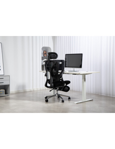 Ergonomiczny Fotel Biurowy Activejet Yk848 Czarny