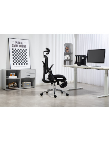 Ergonomiczny Fotel Biurowy Activejet Yk848 Czarny