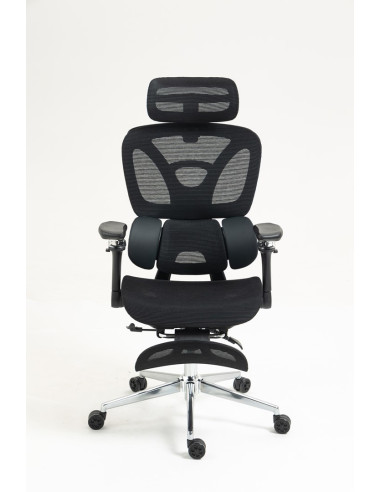 Ergonomiczny Fotel Biurowy Activejet Yk848 Czarny