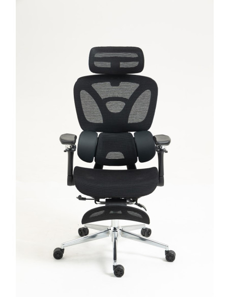 Ergonomiczny Fotel Biurowy Activejet Yk848 Czarny