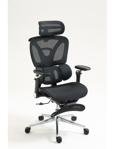 Ergonomiczny Fotel Biurowy Activejet Yk848 Czarny