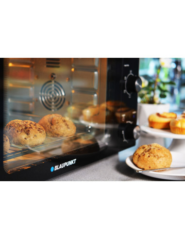 Mini Piekarnik Blaupunkt Eom601 (Pokrętło  1800W  Kolor Czarny)