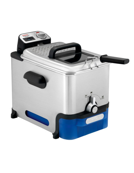 Frytkownica Tefal Fr8040, Pojemność 3,5L, Kolor Schwarz, Stal Nierdzewna, Moc 2300W, Wymiary 34,8 Cm X 46,4 Cm