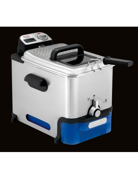 Frytkownica Tefal Fr8040, Pojemność 3,5L, Kolor Schwarz, Stal Nierdzewna, Moc 2300W, Wymiary 34,8 Cm X 46,4 Cm