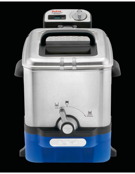 Frytkownica Tefal Fr8040, Pojemność 3,5L, Kolor Schwarz, Stal Nierdzewna, Moc 2300W, Wymiary 34,8 Cm X 46,4 Cm