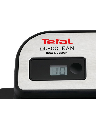 Frytkownica Tefal Fr8040, Pojemność 3,5L, Kolor Schwarz, Stal Nierdzewna, Moc 2300W, Wymiary 34,8 Cm X 46,4 Cm