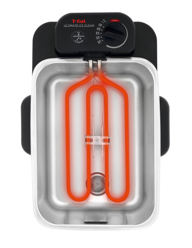 Frytkownica Tefal Fr8040, Pojemność 3,5L, Kolor Schwarz, Stal Nierdzewna, Moc 2300W, Wymiary 34,8 Cm X 46,4 Cm