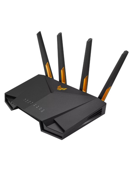 Asus Tuf Gaming Ax4200 Router Bezprzewodowy 2,5 Gigabit Ethernet Dual-Band (2.4 Ghz/5 Ghz) Czarny, Pomarańczowy