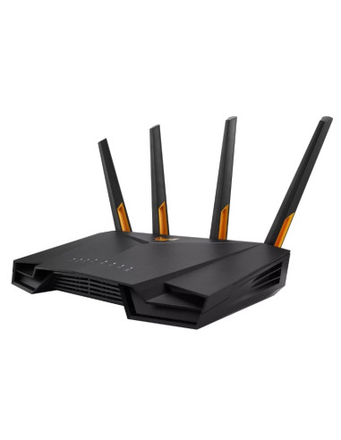 Asus Tuf Gaming Ax4200 Router Bezprzewodowy 2,5 Gigabit Ethernet Dual-Band (2.4 Ghz/5 Ghz) Czarny, Pomarańczowy