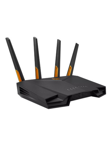 Asus Tuf Gaming Ax4200 Router Bezprzewodowy 2,5 Gigabit Ethernet Dual-Band (2.4 Ghz/5 Ghz) Czarny, Pomarańczowy