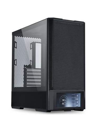 Lian Li Lancool 207 Digital Pc-Gehäuse, Midi-Tower, Atx, Tempered Glass, Kolor Czarny