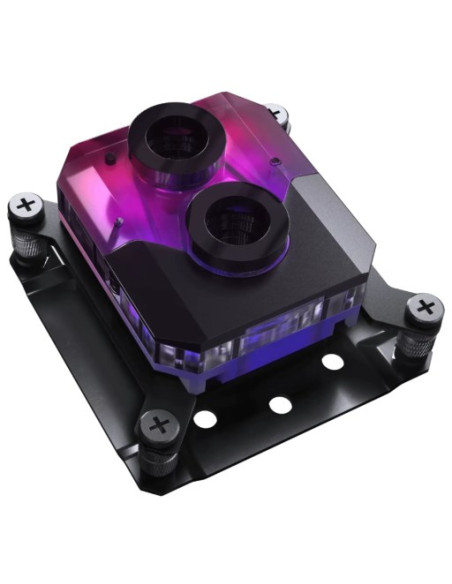 Wodny Chłodzeniu Do Procesora Phanteks Glacier Ez-Fit 450Cpu Rgb - Czarny