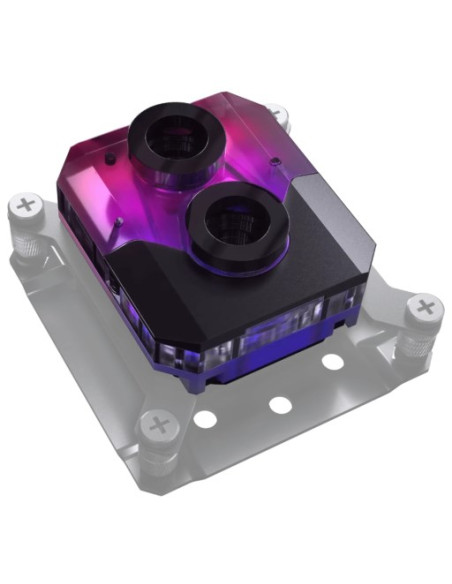Wodny Chłodzeniu Do Procesora Phanteks Glacier Ez-Fit 450Cpu Rgb - Czarny