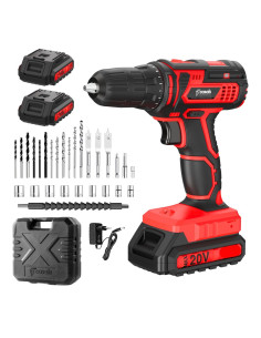 Akumulatorowa Wiertarko-Wkrętarka Udarowa 20V Casals Cid2051Bca