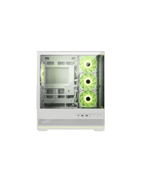 Msi Mag Pano 110R Pz White Zabezpieczenia & Uchwyty Komputerów Midi Tower Biały