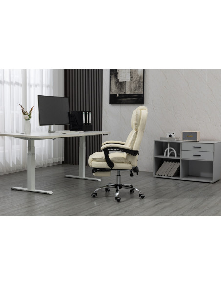 Fotel Biurowy Activejet Yk7416 Beżowy