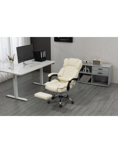 Fotel Biurowy Activejet Yk7416 Beżowy