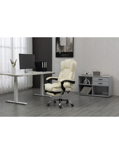 Fotel Biurowy Activejet Yk7416 Beżowy