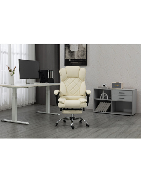 Fotel Biurowy Activejet Yk7416 Beżowy