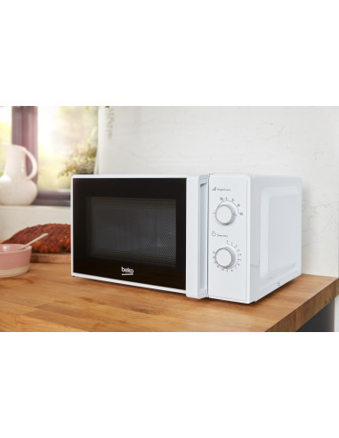 Beko Moc20100Wfb  Kuchenka Mikrofalowa Wolnostojąca 700 W, 20 L Biała