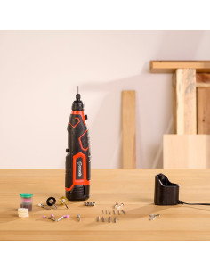 Szlifierka Bezprzewodowa Elektryczna Z Akcesoriami 12V Casals Cmg1205Bc 2