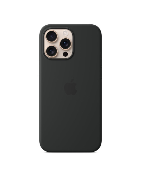 Silikonowe Etui Apple Iphone 16 Pro Max Z Magsafe - Czarne