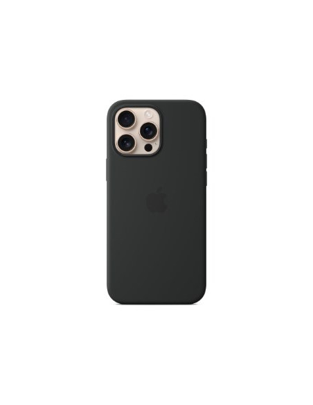 Silikonowe Etui Apple Iphone 16 Pro Max Z Magsafe - Czarne