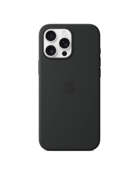 Silikonowe Etui Apple Iphone 16 Pro Max Z Magsafe - Czarne