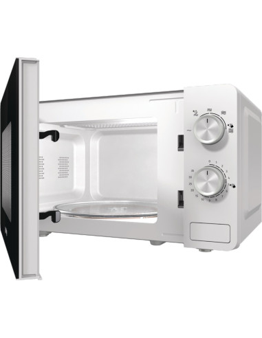 Gorenje Mo17E1W Kuchenka Mikrofalowa Biały Mikrofalówka Solo Blat 17 L 700 W
