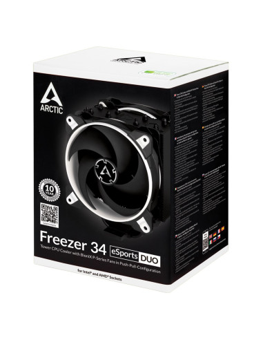 Chłodzenie Cpu Arctic Freezer 34 Esports Duo- White
