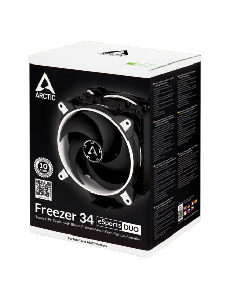 Chłodzenie Cpu Arctic Freezer 34 Esports Duo- White