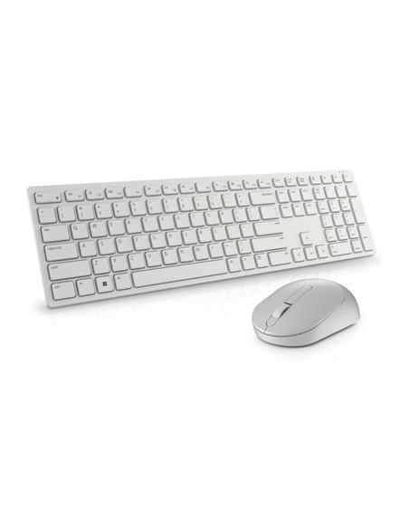 Klawiatura I Mysz Pro Km5221W (Ru) Biała