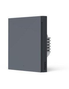 Aqara Smart Wall Switch H1 Grey (No Neutral, Single Rocker) 2