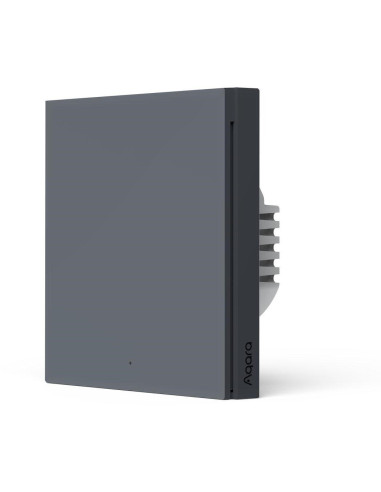Aqara Smart Wall Switch H1 Grey (No Neutral, Single Rocker)