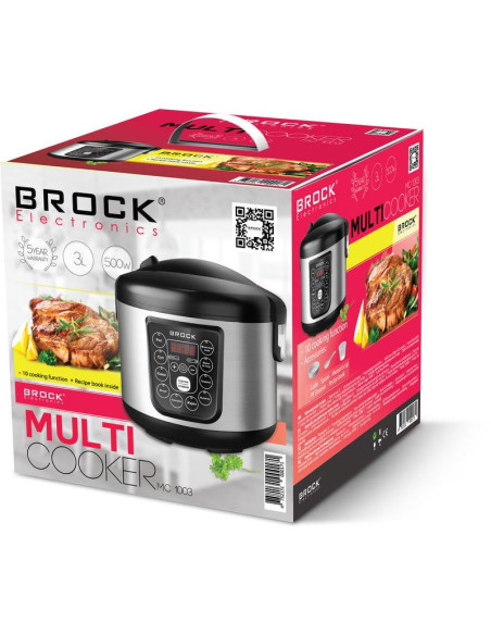 Brock Electronics Mc 1003 3 L 700 W Srebrny