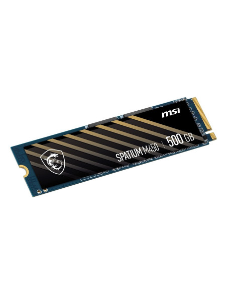 Ssd Pcie G4 M.2 Nvme 500Gb/Spat. M450 S78-440K380-P83 Msi