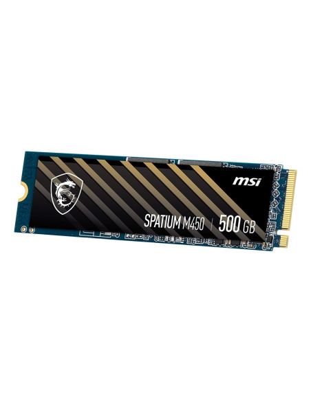 Ssd Pcie G4 M.2 Nvme 500Gb/Spat. M450 S78-440K380-P83 Msi