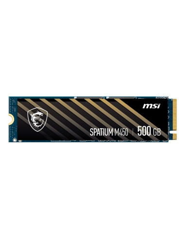 Ssd Pcie G4 M.2 Nvme 500Gb/Spat. M450 S78-440K380-P83 Msi