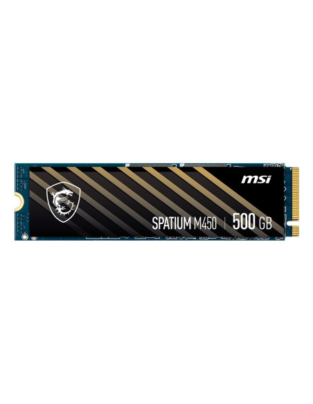 Ssd Pcie G4 M.2 Nvme 500Gb/Spat. M450 S78-440K380-P83 Msi
