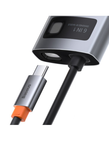 Baseus Metal Gleam Usb 3.2 Gen 1 (3.1 Gen 1) Type-C Szary