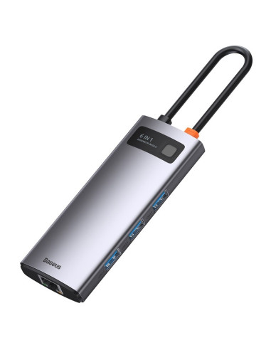 Baseus Metal Gleam Usb 3.2 Gen 1 (3.1 Gen 1) Type-C Szary